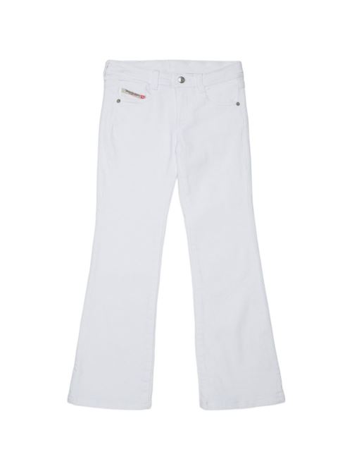 Jeans bambina Diesel bianco DIESEL KIDS | J02341KXBR6K100